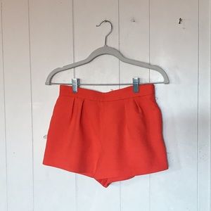 Milly Minis bright orange shorts